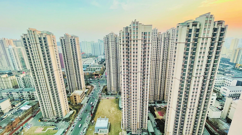 太原某新建大型小区。