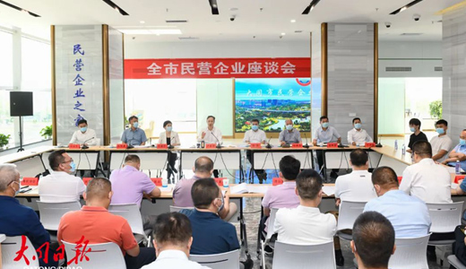 全市民营企业座谈会召开