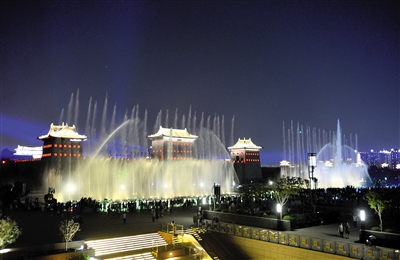 永泰门广场音乐喷泉6月17日晚震撼登场