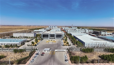 图为国药威奇达药业公司外景。张占兵摄