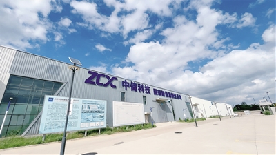 图为国瑞新能源技术有限公司制造基地。闫昌摄