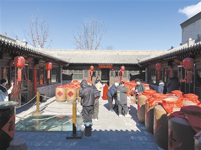图为刘老醯儿醋文化体验馆。纪元元摄