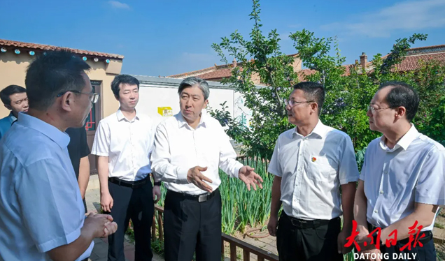 朱晓东在平城区调研时强调：抢抓机遇发挥优势 深挖潜力厚植动能 在全市发展大局中走在前作示范