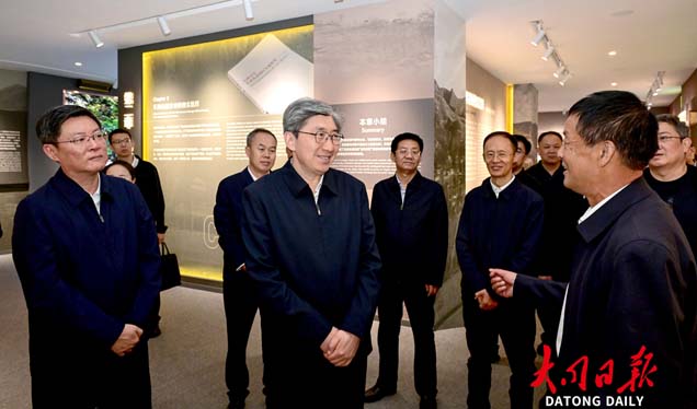 朱晓东在广灵县灵丘县调研时强调：加快积蓄新动能 不断塑造新优势 奋力走好独具特色县域高质量发展路径