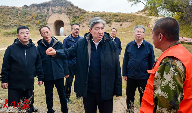 朱晓东赴左云县调研长城保护利用工作