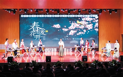 图为诗词大赛现场。韩堃摄