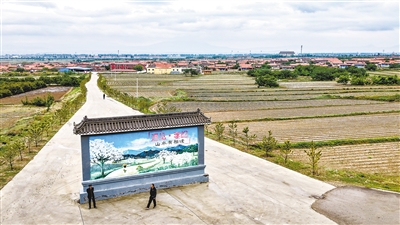 ▲图为浑源县李峪村。