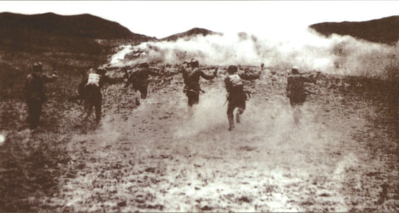 1942年5月，日军“扫荡”晋绥边区腹心区兴县，八路军第一二〇师七一六团与山西新军工卫旅，决死第二、第四纵队将其包围在田家会，歼敌700余人。