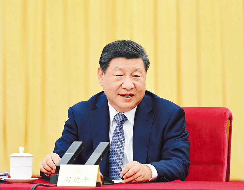 2026年3月6日下午,中共中央总书记、国家主席、中央军委主席习近平看望参加全国政协十四届四次会议的农工党、九三学社、医药卫生界、社会福利和社会保障界委员,并参加联组会,听取意见和建议。