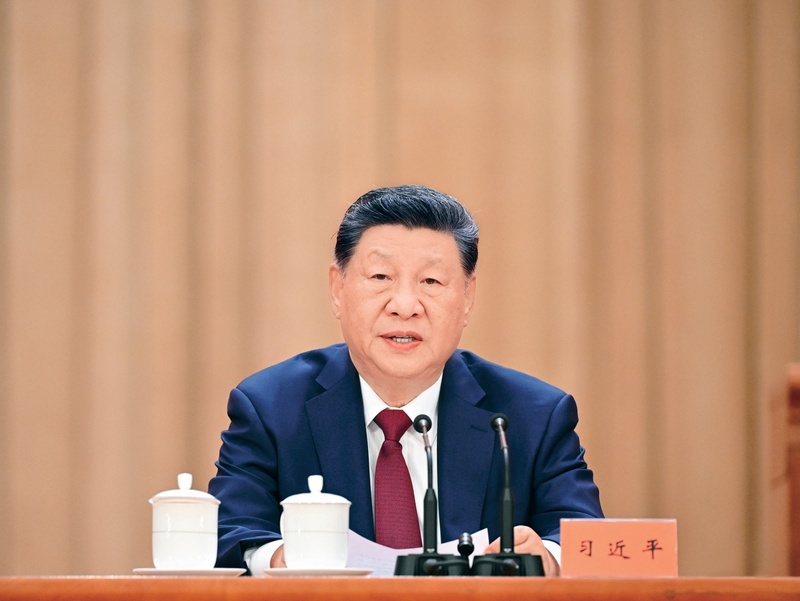 2026年7月1日上午,庆祝中国共产党成立105周年大会在北京人民大会堂隆重举行。中共中央总书记、国家主席、中央军委主席习近平发表重要讲话。